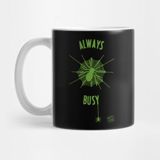 Always Busy Spider Web Mug